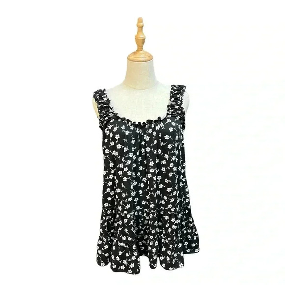 Urban Outfitters Lizzy Floral Mini Dress Size S - Picture 2 of 8